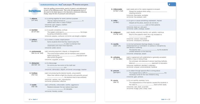 Vocabulary workshop level b unit 7