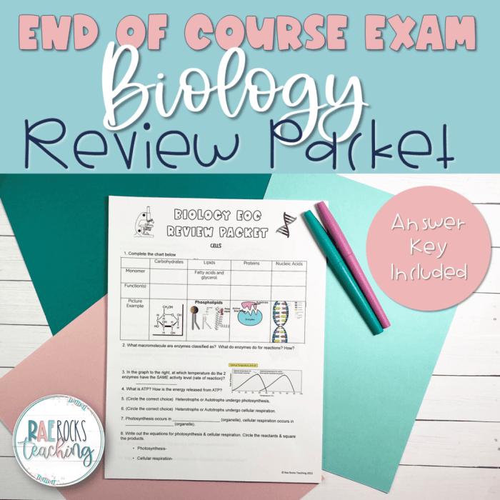 Biology review packet for eoc