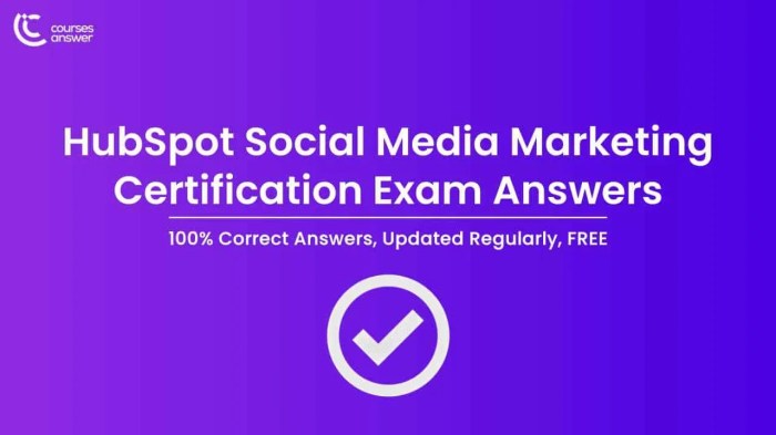 Hubspot exam answers