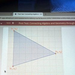 Coordinates algebra geometry connecting unit through distance formula using presentation