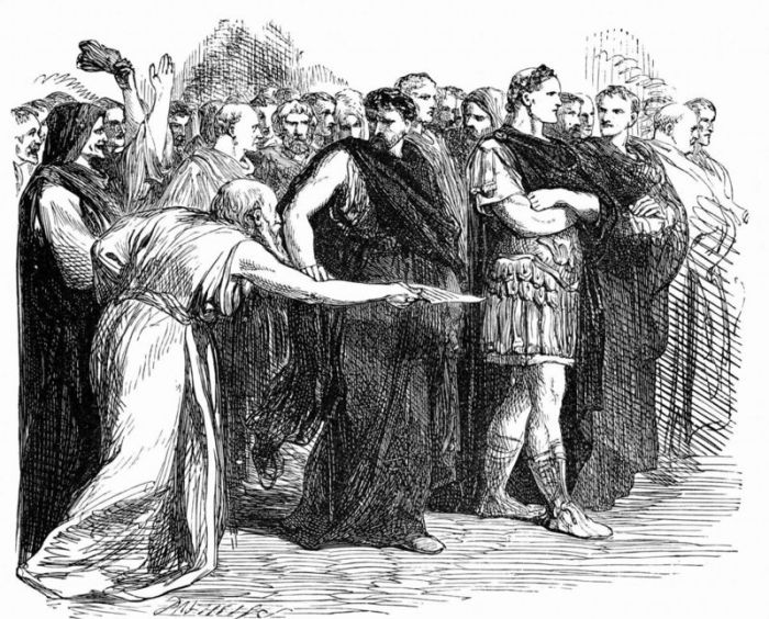 Julius caesar act 1 scene 2 questions and answers